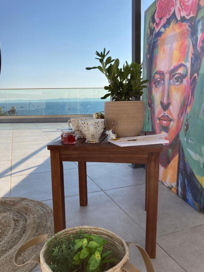 Wide Blue Luxury Boutique Suites Neos Marmaras Luaran gambar