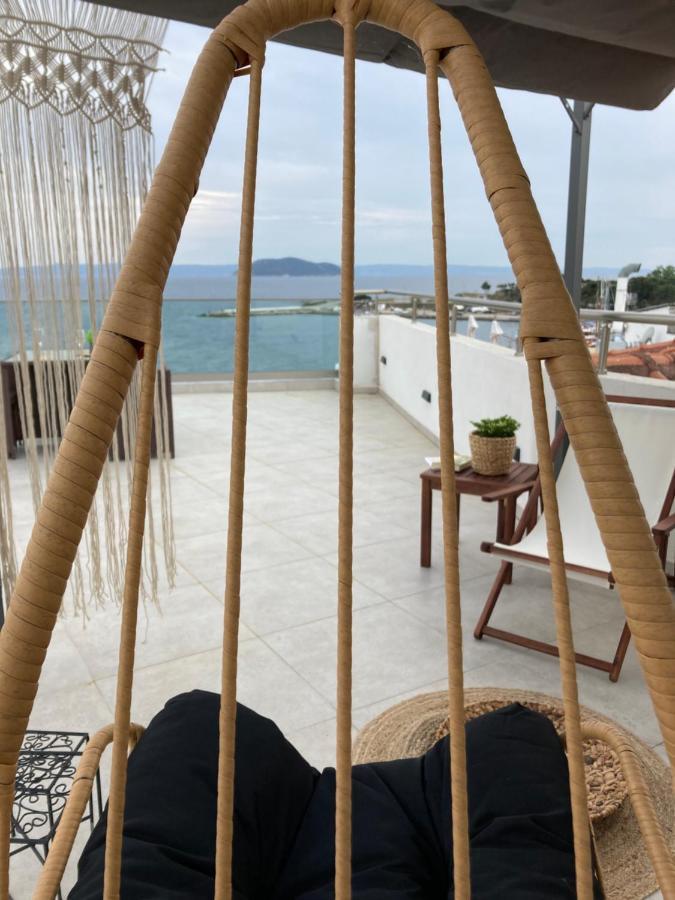 Wide Blue Luxury Boutique Suites Neos Marmaras Luaran gambar