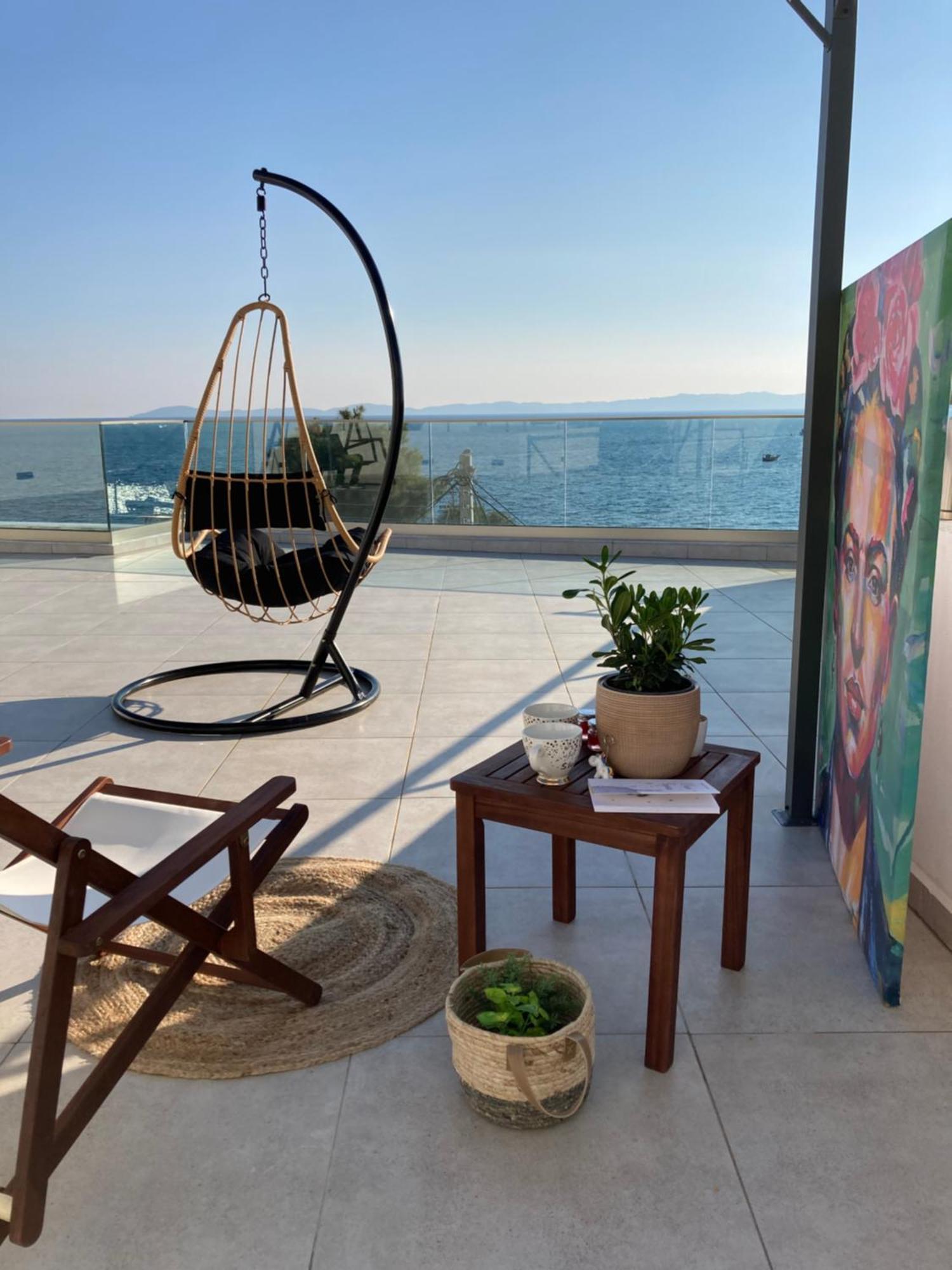 Wide Blue Luxury Boutique Suites Neos Marmaras Luaran gambar